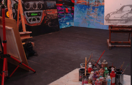 Mina Papatheodorou - Artist - Lambrghini Automobili Official Artist